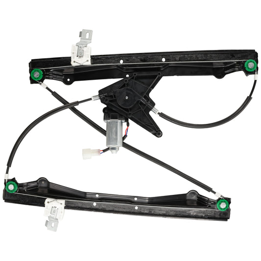 Front, Passenger Side Power Window Regulator, With Motor