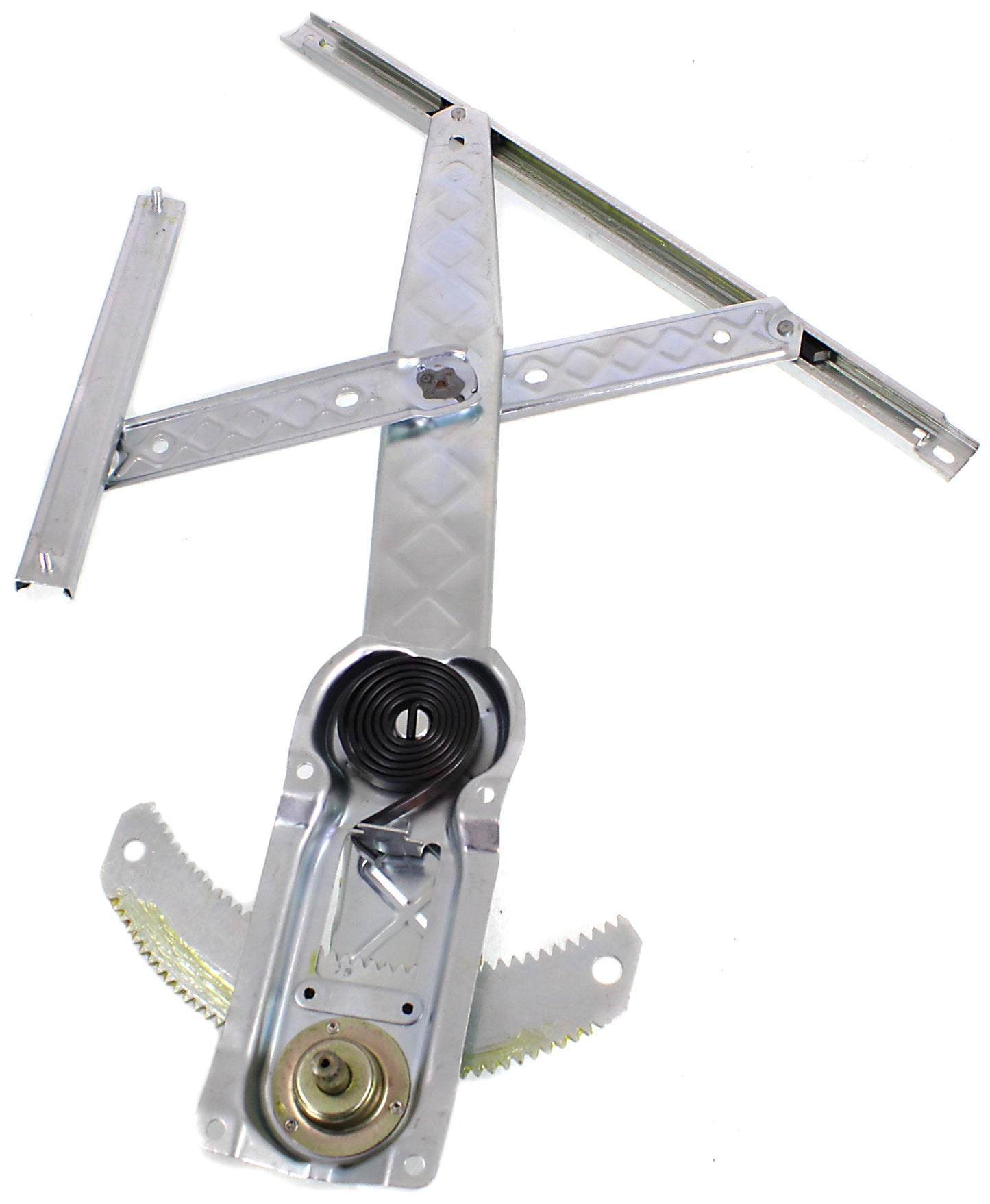 Front, Driver Side Manual Window Regulator, Hand-Crank Type