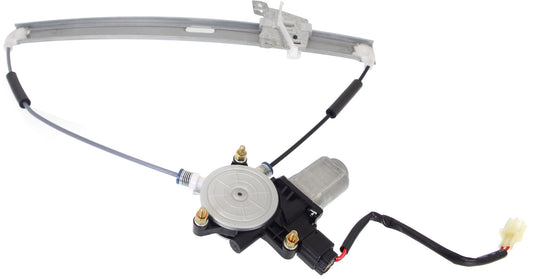 Front, Driver Side Power Window Regulator, With Motor
