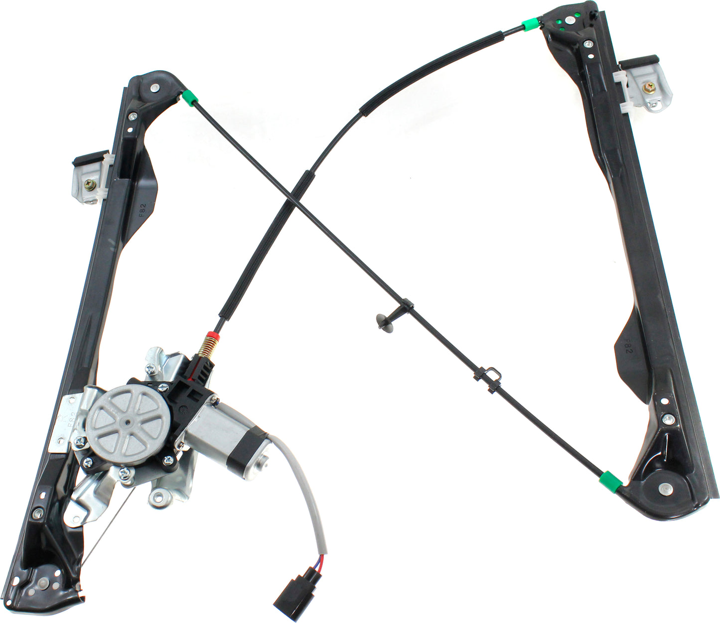 Front, Passenger Side Window Regulator, Power, 4 Cyl., 2.0L Engine