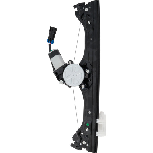 Front, Passenger Side Power Window Regulator, With Motor