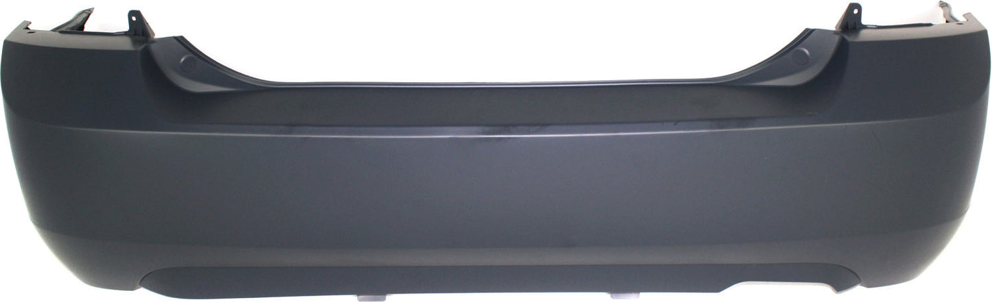 Rear Primed Bumper Cover, 2.3L Engine, Without Parking Aid Sensor Holes