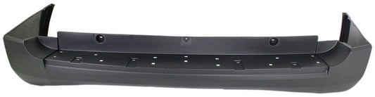 Накладка на задний бампер, текстурированная, модели EL/Max, с подножкой и отверстиями для фаркопа, без отверстий для датчиков парковочных систем