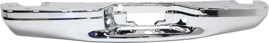Rear Bumper, Chrome, Without Mounting Brackets