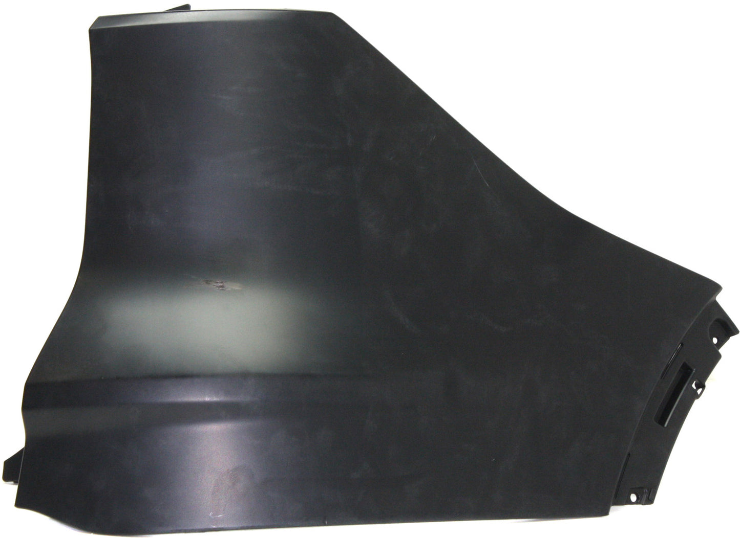 Rear, Passenger Side Bumper End, Primed Plastic
