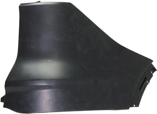 Rear, Passenger Side Bumper End, Primed Plastic