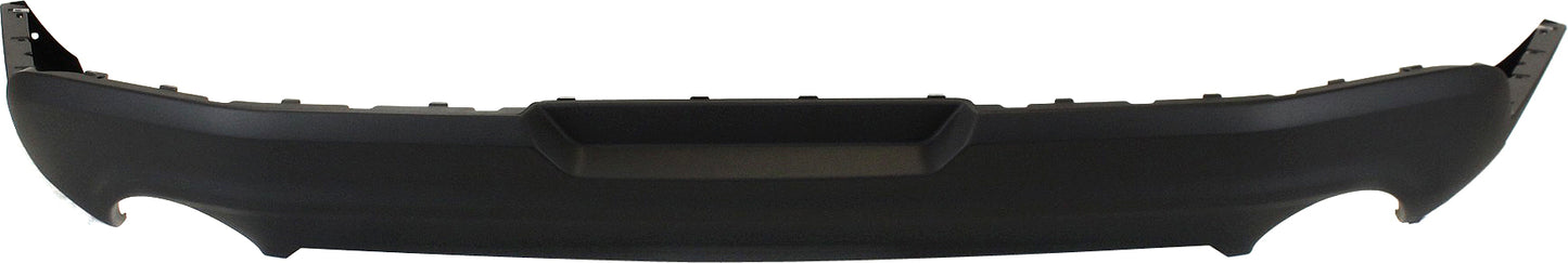 Rear, Lower Valance, Bumper Extension, Textured