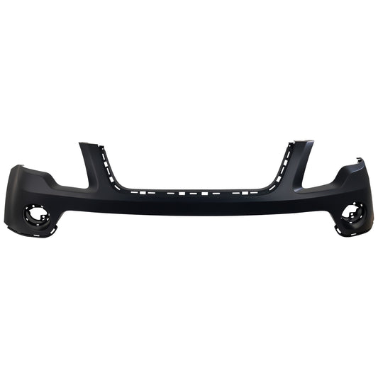 Front, Upper Primed Bumper Cover, 6 Cyl., 3.6L Engine, With Fog Light Holes, Without Parking Aid Sensor Holes, CAPA Certified