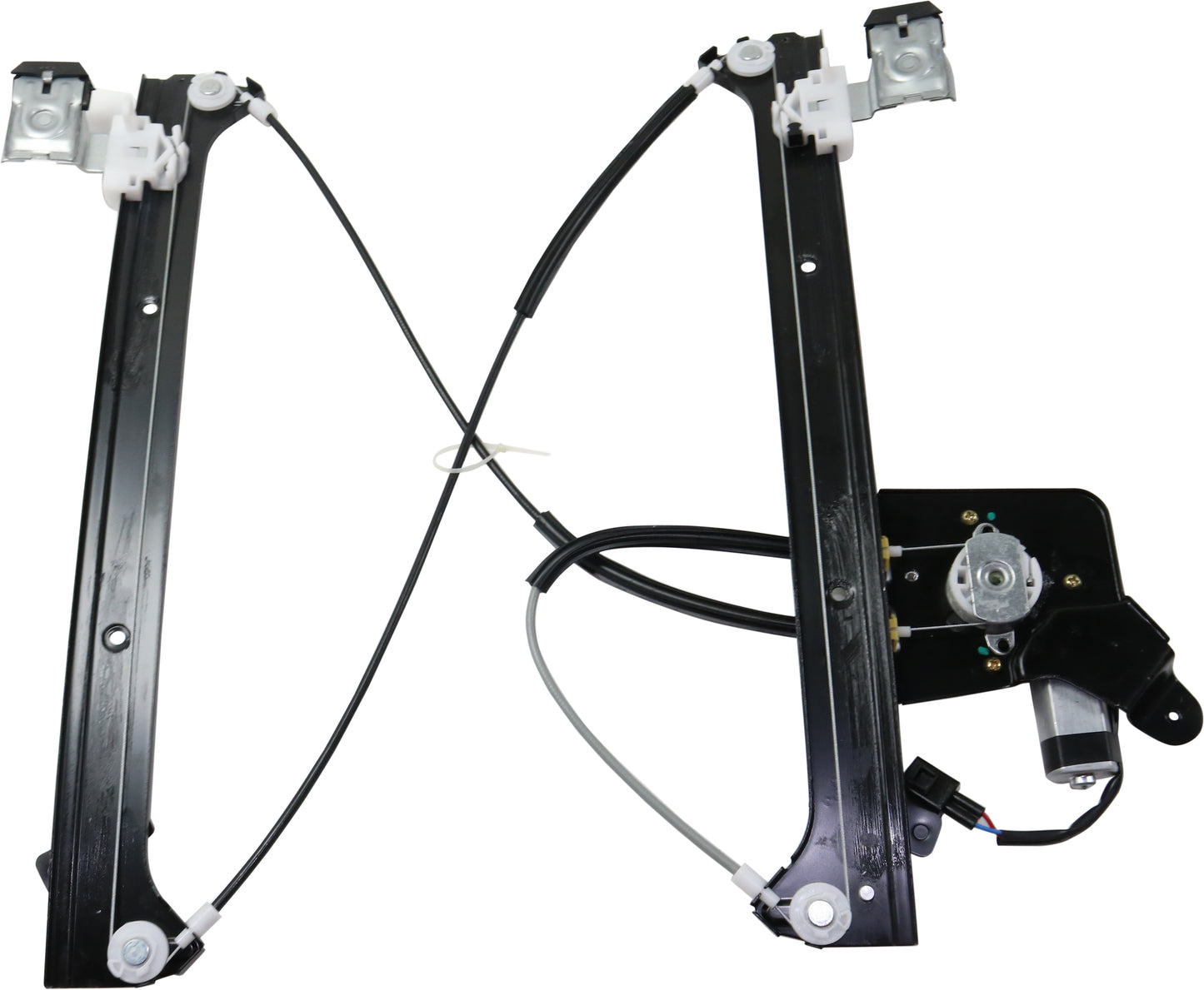Rear, Passenger Side Power Window Regulator, With Motor