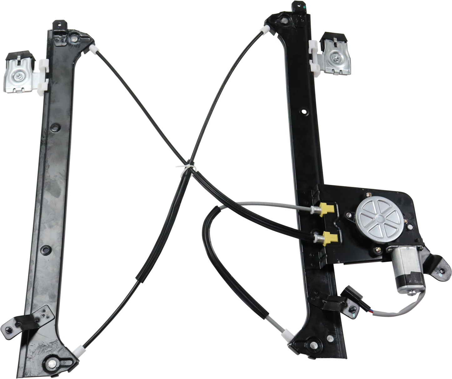 Rear, Driver Side Power Window Regulator, With Motor