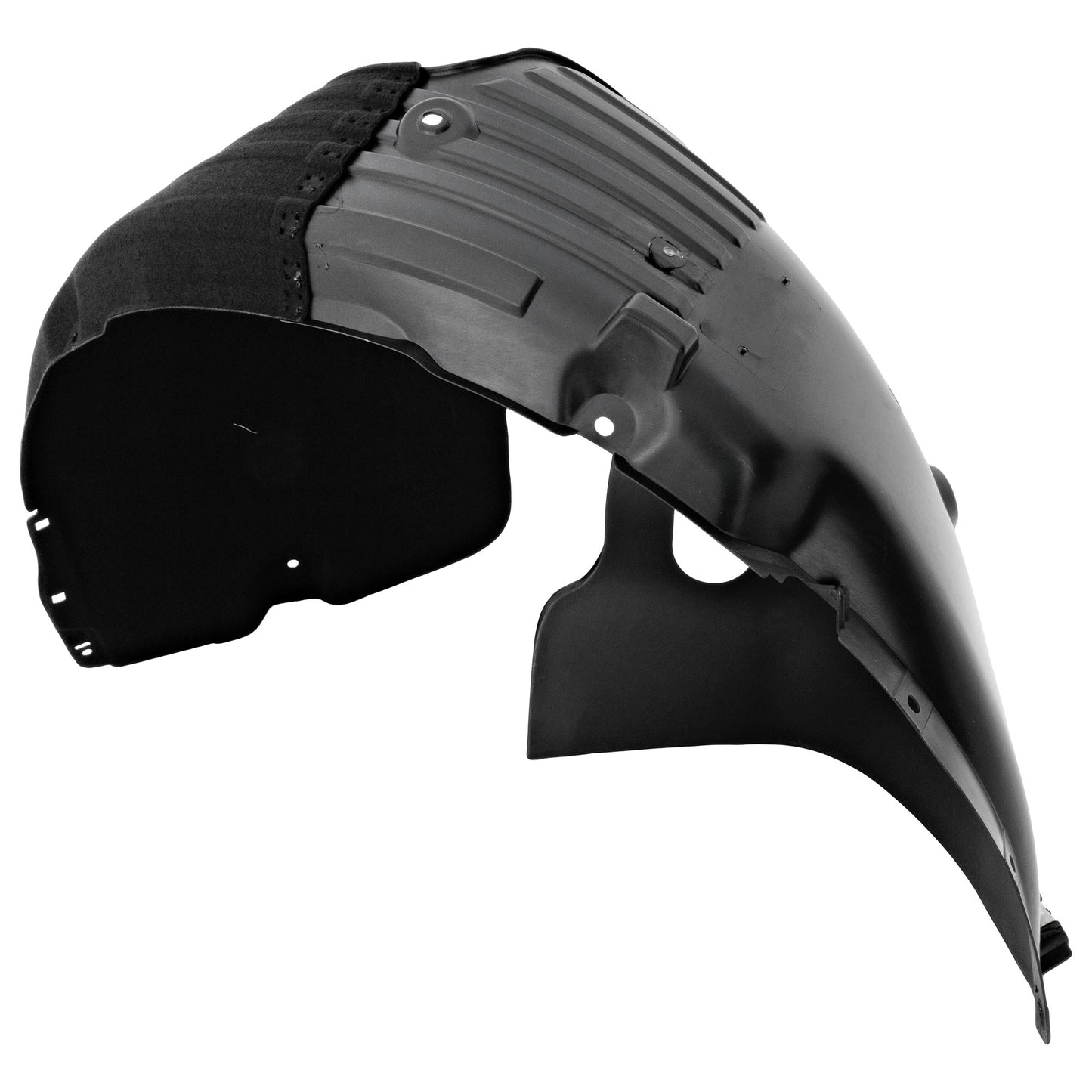 Front, Passenger Side Fender Liner, Except Limited 2.4 Liter Engine/Sport/Ultimate/Hybrid Models