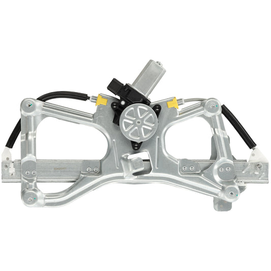 Sedan Front, Passenger Side Power Window Regulator, With Motor
