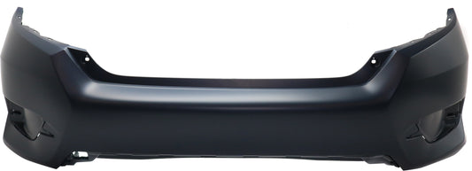 Rear Primed Bumper Cover, Sedan, CAPA Certified