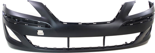 Передний грунтованный бампер, седан, без отверстий под датчики парковки