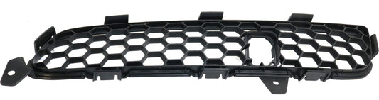 Front, Passenger Side Bumper Grille, Textured Black