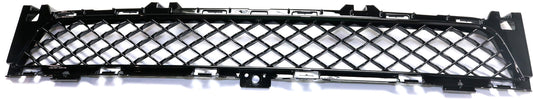 Front, Center Bumper Grille, Black