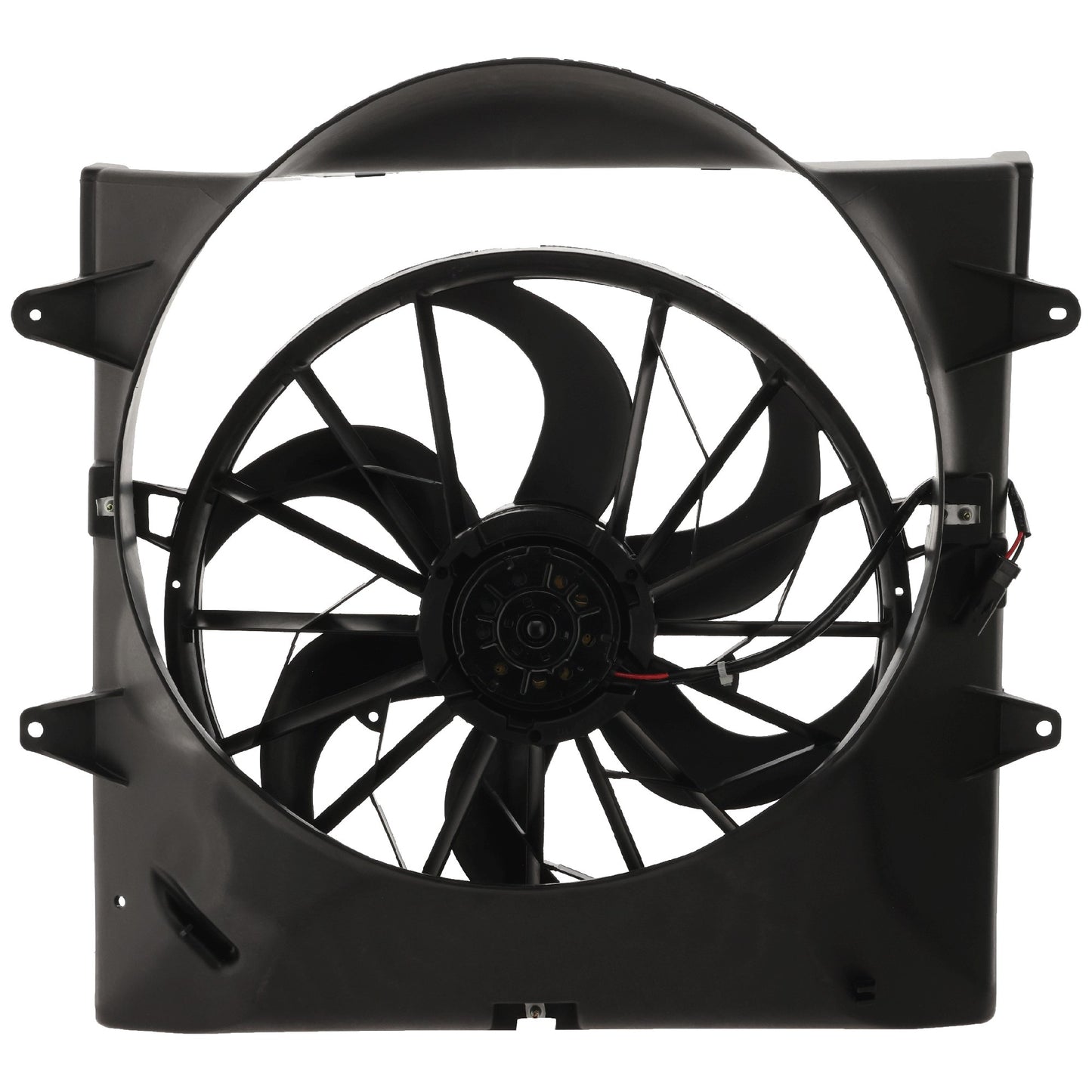 Radiator Fan - Fan Blade, Motor and Shroud, 6 Cyl., 4.0L Engine