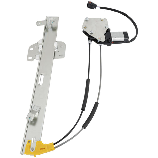 Front, Passenger Side Window Regulator, Power, 4-Door Models