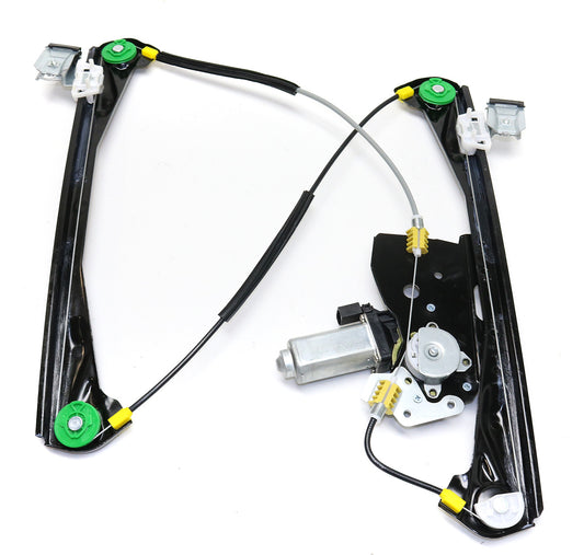 Front, Passenger Side Window Regulator, Power, With 2-Prong Connector, Base Model