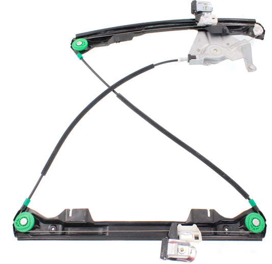 Front, Passenger Side Power Window Regulator, Without Motor