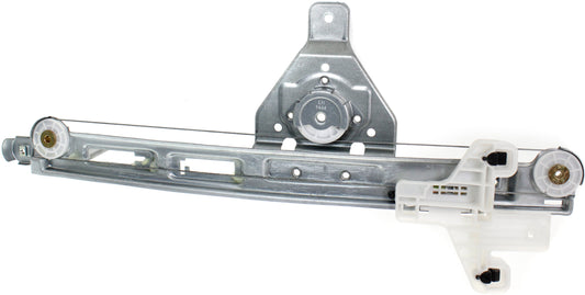 Rear, Driver Side Power Window Regulator, Without Motor