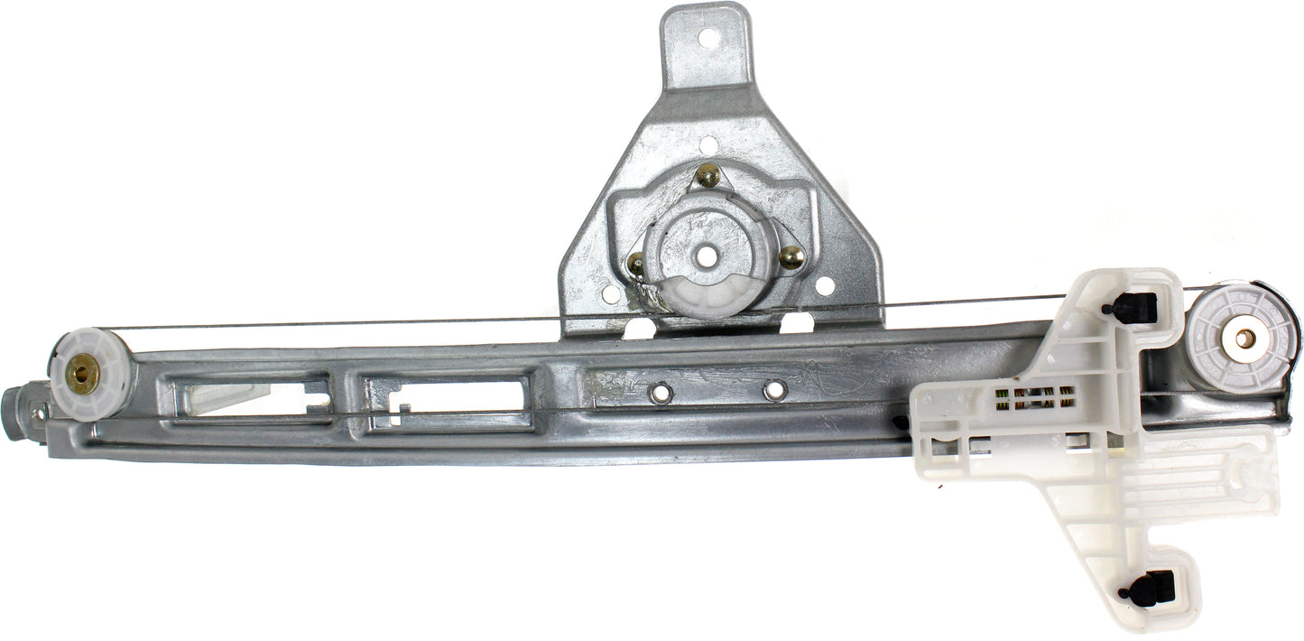 Rear, Driver Side Power Window Regulator, Without Motor