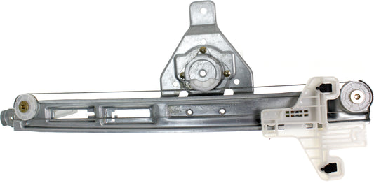 Rear, Driver Side Power Window Regulator, Without Motor