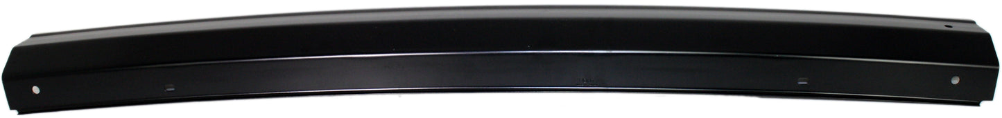 Rear Bumper, Painted Black, With Bumper End Holes, Without Mounting Brackets