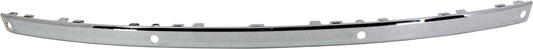 Rear, Driver or Passenger Side Bumper Trim, Chrome, With Parking Aid Sensor Holes