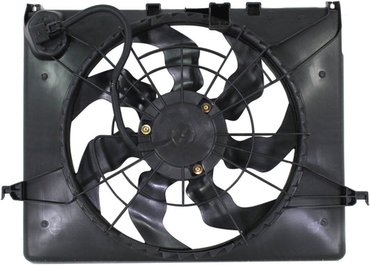 Radiator Fan - Fan Blade, Motor and Shroud, 4 Cyl., 2.0L Engine