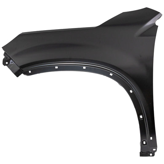 Front, Driver Side Fender, with Side Garnish Hole, without Turn Signal Light Hole