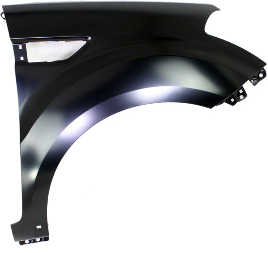 Front, Passenger Side Fender, With Molding Holes
