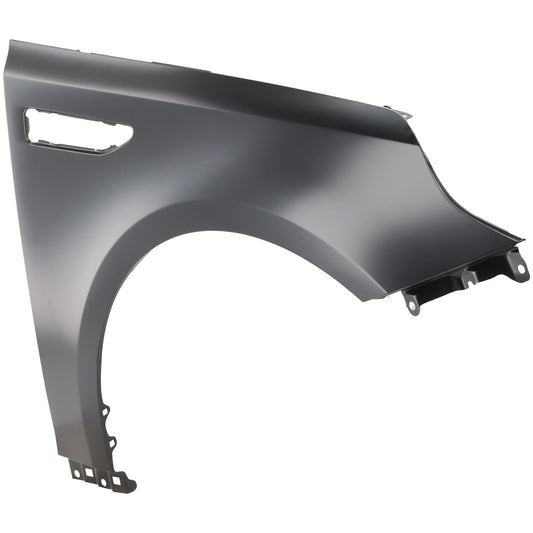 Переднее крыло со стороны пассажира, грунтованное