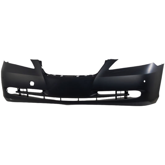 Передний грунтованный бампер, базовая модель, 6-цилиндровый, двигатель 3,5 л, с отверстиями для противотуманных фар и датчиков парковки