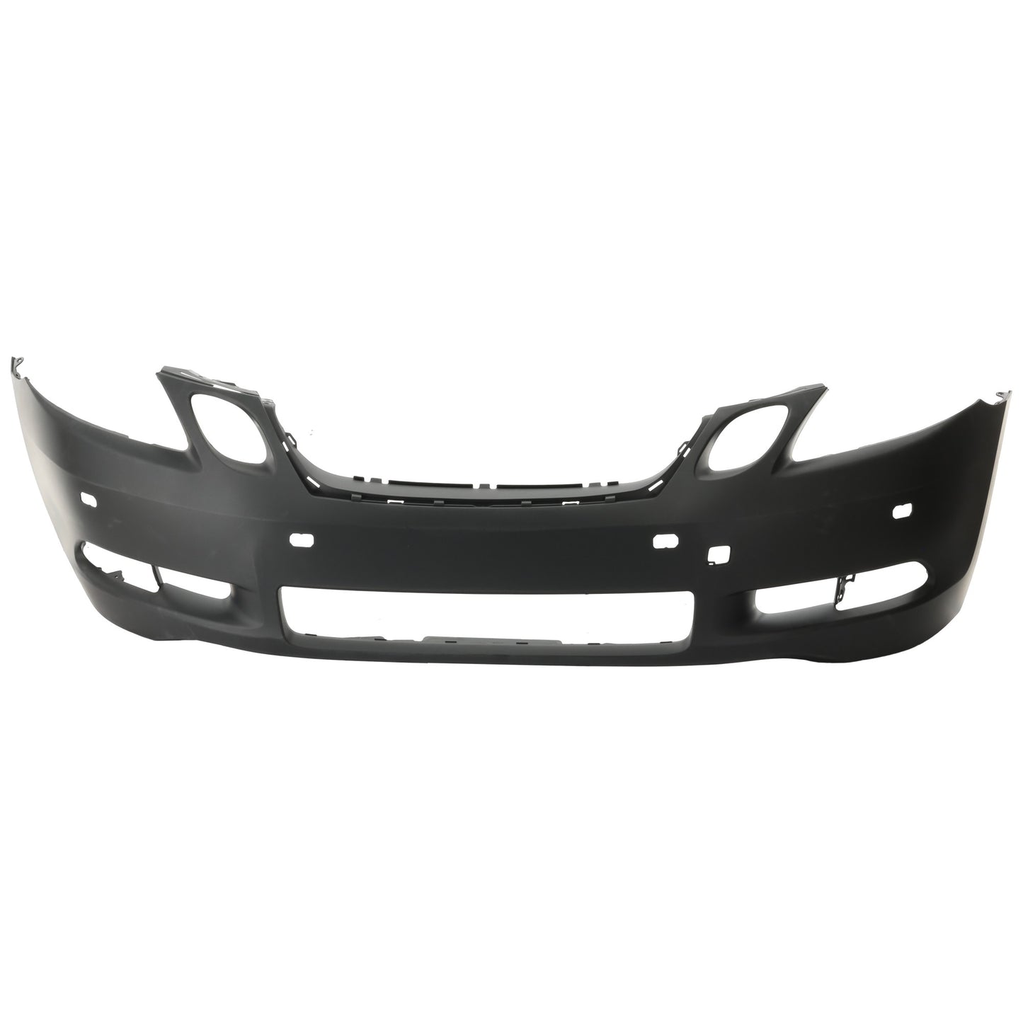 Front Primed Bumper Cover, With Fog Light Holes, With Parking Aid Sensor Holes, With Headlight Washer Holes, CAPA CERTIFIED