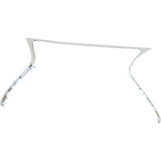 Grille Trim, Passenger Side, Chrome, CAPA CERTIFIED