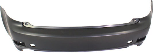 Накладка на задний бампер, грунтованная, базовая модель, седан, без отверстий под датчики парковки, для моделей без системы предаварийной помощи