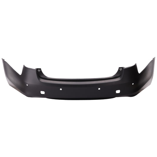 Rear Primed Bumper Cover, With Parking Aid Sensor Holes, CAPA Certified