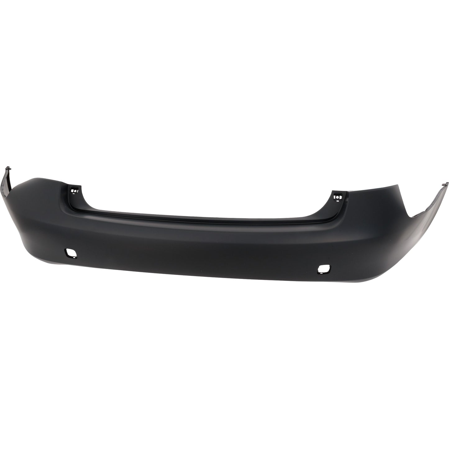 Rear Primed Bumper Cover, Without Parking Aid Sensor Holes, CAPA CERTIFIED