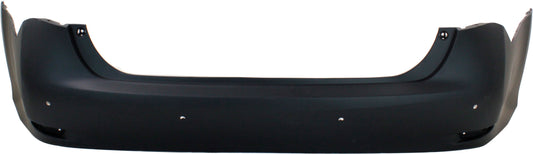 Rear Primed Bumper Cover, 6 Cyl., 3.5L Engine, With Parking Aid Sensor Holes