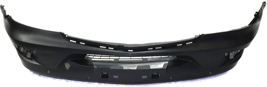 Front Textured Bumper Cover, Base Model, With Park Sensor and Fog Light Holes, Without Headlight Washer Holes and Collision Warning