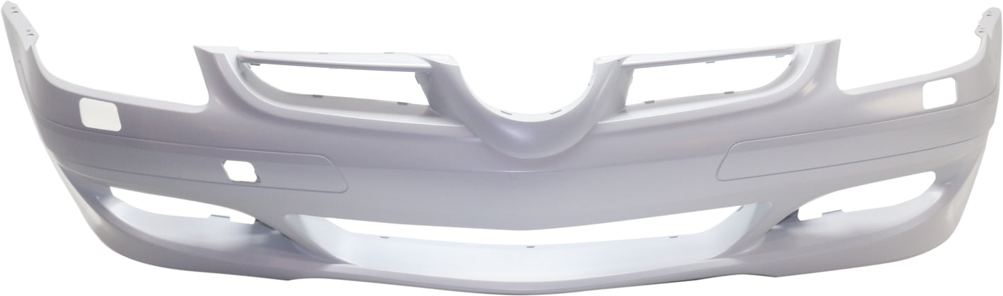 Front Primed Bumper Cover, With Headlight Washer Holes, For Models Without AMG Styling Package and Parktronic Holes