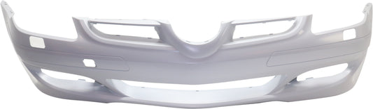 Front Primed Bumper Cover, With Headlight Washer Holes, For Models Without AMG Styling Package and Parktronic Holes