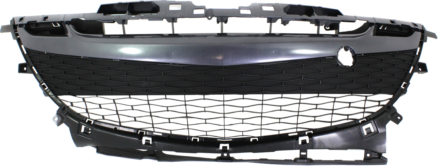 Front Bumper Grille, Gray, 4 Cyl., 2.5L Engine