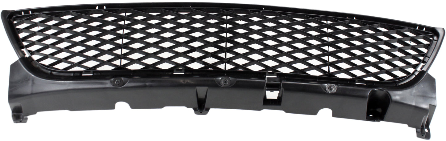 Sedan Front Bumper Grille, Black
