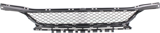Front, Center Bumper Grille, Textured Black, Base Model