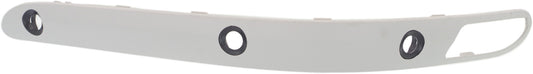 Front, Driver Side Bumper Trim, Primed, With Parking Aid Sensor Holes