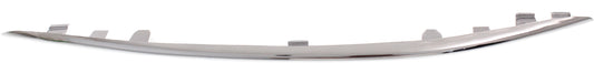 Front, Driver Side, Lower Bumper Trim, Chrome