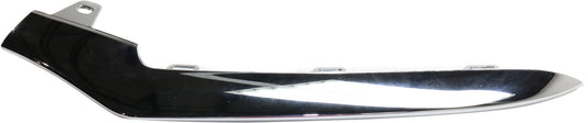 Front, Driver Side Bumper Trim, Chrome