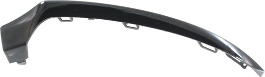 Front, Passenger Side Bumper Trim, Primed, Outer Molding